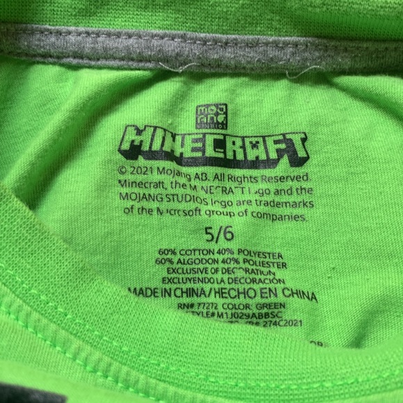 Minecraft tee shirt - Picture 3 of 4